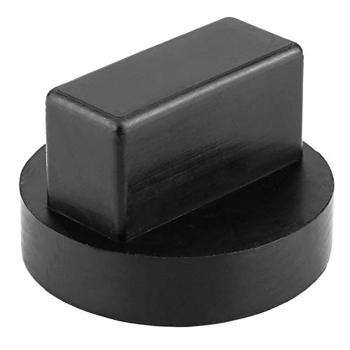 Jack Pad Adapter, Wagenheber-Pad, Gummiband Wagenheber Gummiauflage Jack Rubber Pad Verbesserter Wagenheber Normale Wagenblock Unterstützungstyp Rahmenschienenadapter Unterstützung von Aramox