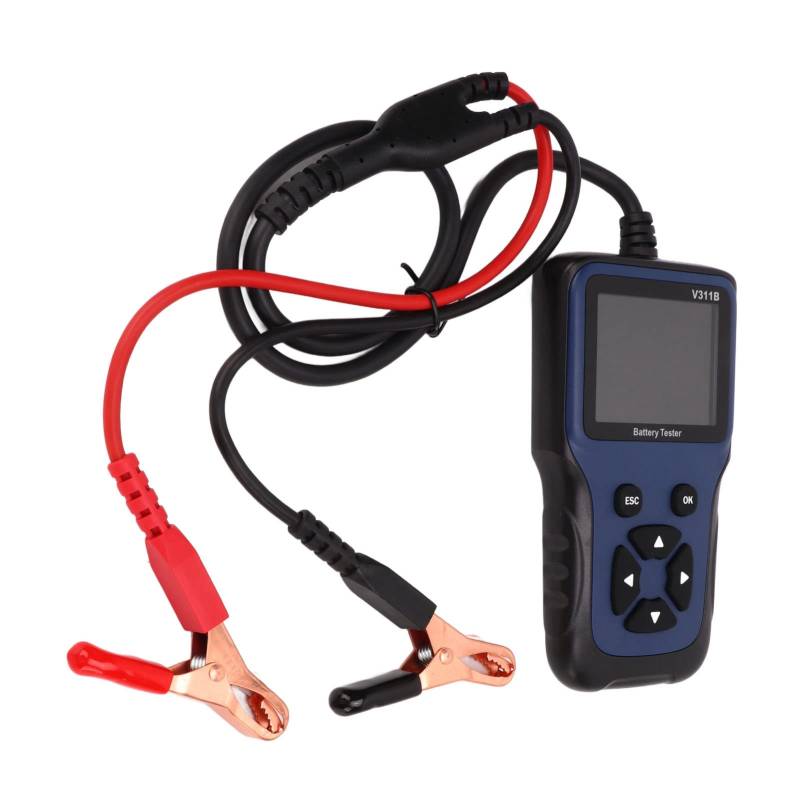 V311B 12V Autobatterietester,V311B Auto 12V Batterietester 100-2000Cca Belastungstest Autobatterieerkennungs- und Diagnosewerkzeug von Aramox