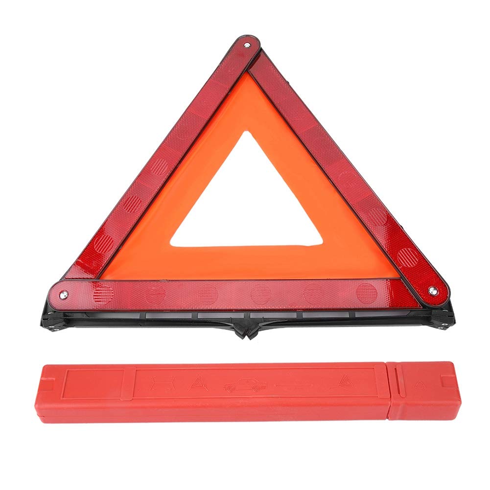 Warndreieck Reflektierendes Dreieck, faltbares Auto Reflektierendes Dreieck Notfehlerzeichen Warnbrett Auto Stoppschild von Aramox