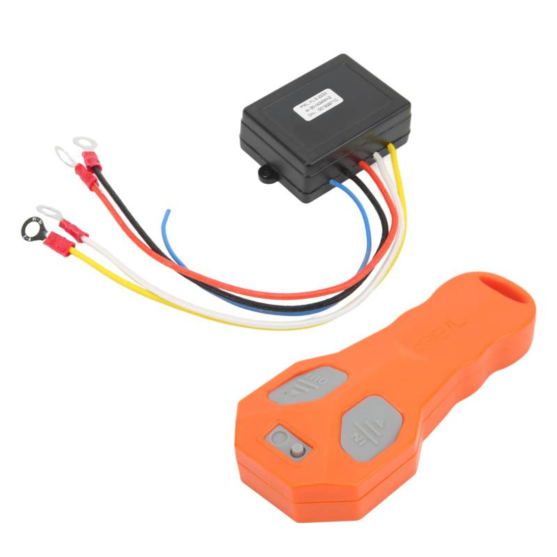 Winch Remote Control Kit, Universal Wireless Winch Remote Control Kit Wasserdichte Elektrische Windensteuerung mit 434-MHz-Empfänger für ATV-LKW von Aramox