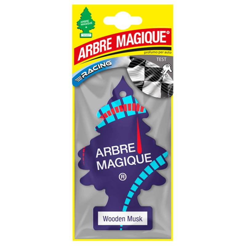Arbre Magique Lufterfrischer Wunderbaum Racing Wooden Musk von Arbre Magique