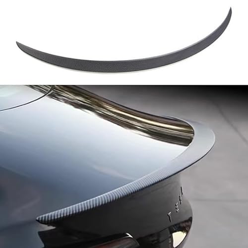 Arcoche Spoiler for Tesla Model 3 2025 2024 Highland, Heckspoiler für Tesla Model 3 Highland, Heckspoiler flügel Performance Heckklappe Heckdeckel für Model 3 Highland Zubehör (Matte Kohlefaser) von Arcoche