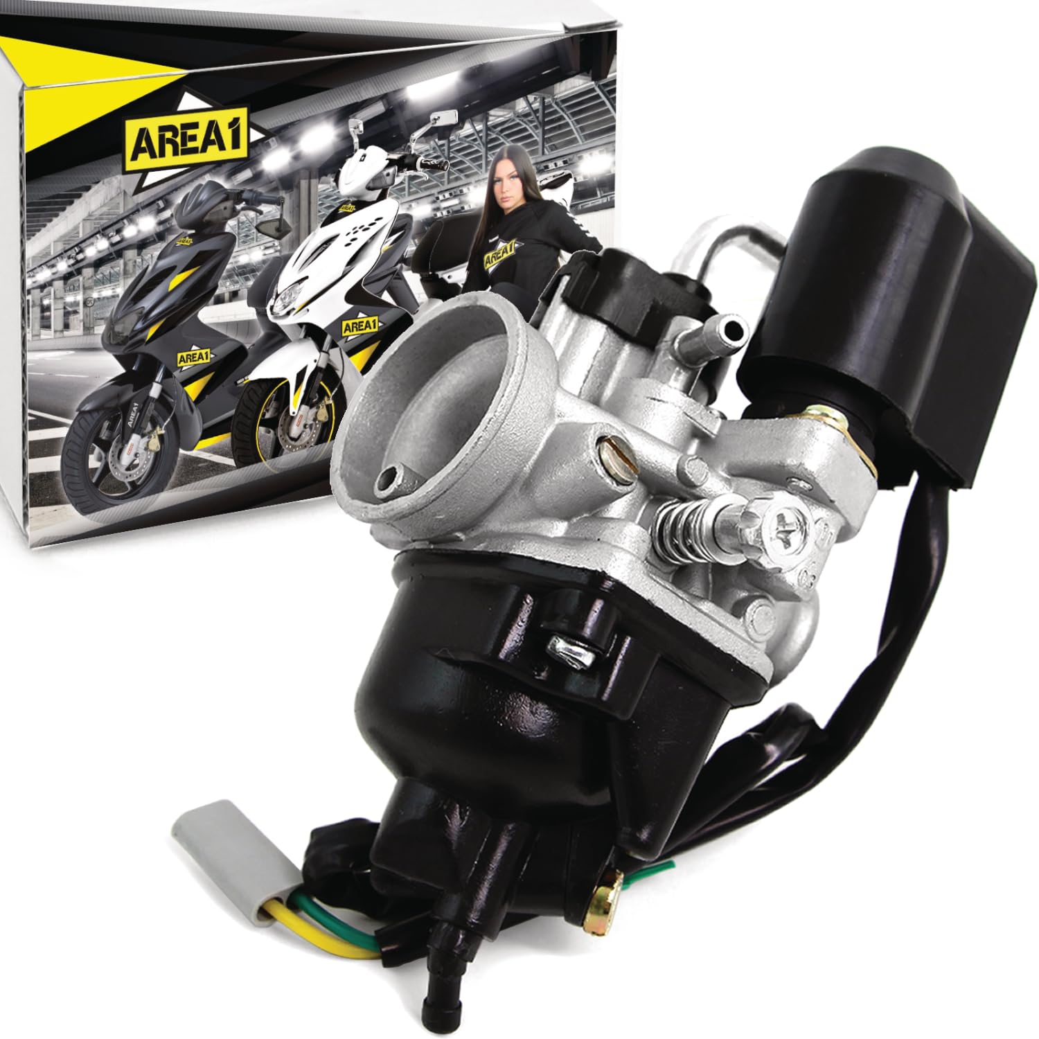 Ersatz Vergaser 17,5 mm für Aprilia SR 50 Motard ab Bj. 2012, Scarabeo 50 2T (2Takt Piaggi-o Motor) von Area Longboard