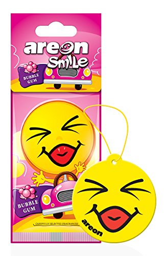 areon Smile Design zum aufh?ngen Auto-Lufterfrischer Bubble Gum (5?St?ck) von Areon Car Parfume