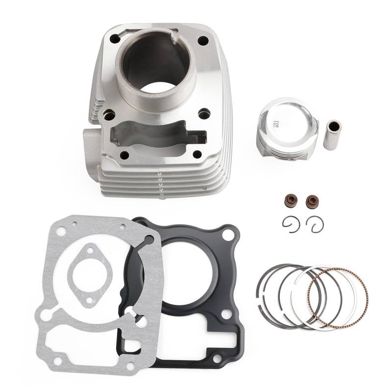 Areyourshop 125cc Cylinder Kit Suitable for Honda CBF 125-52.40mm Piston pin 13mm - 2006-2017 von Areyourshop