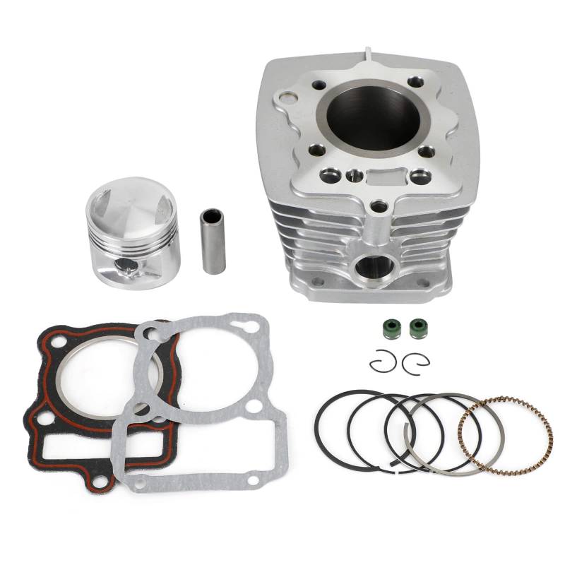 Areyourshop 125cc Cylinder Piston Gasket Set Suitable for Honda CG125 156FMI Engines Motorcycle ATV von Areyourshop