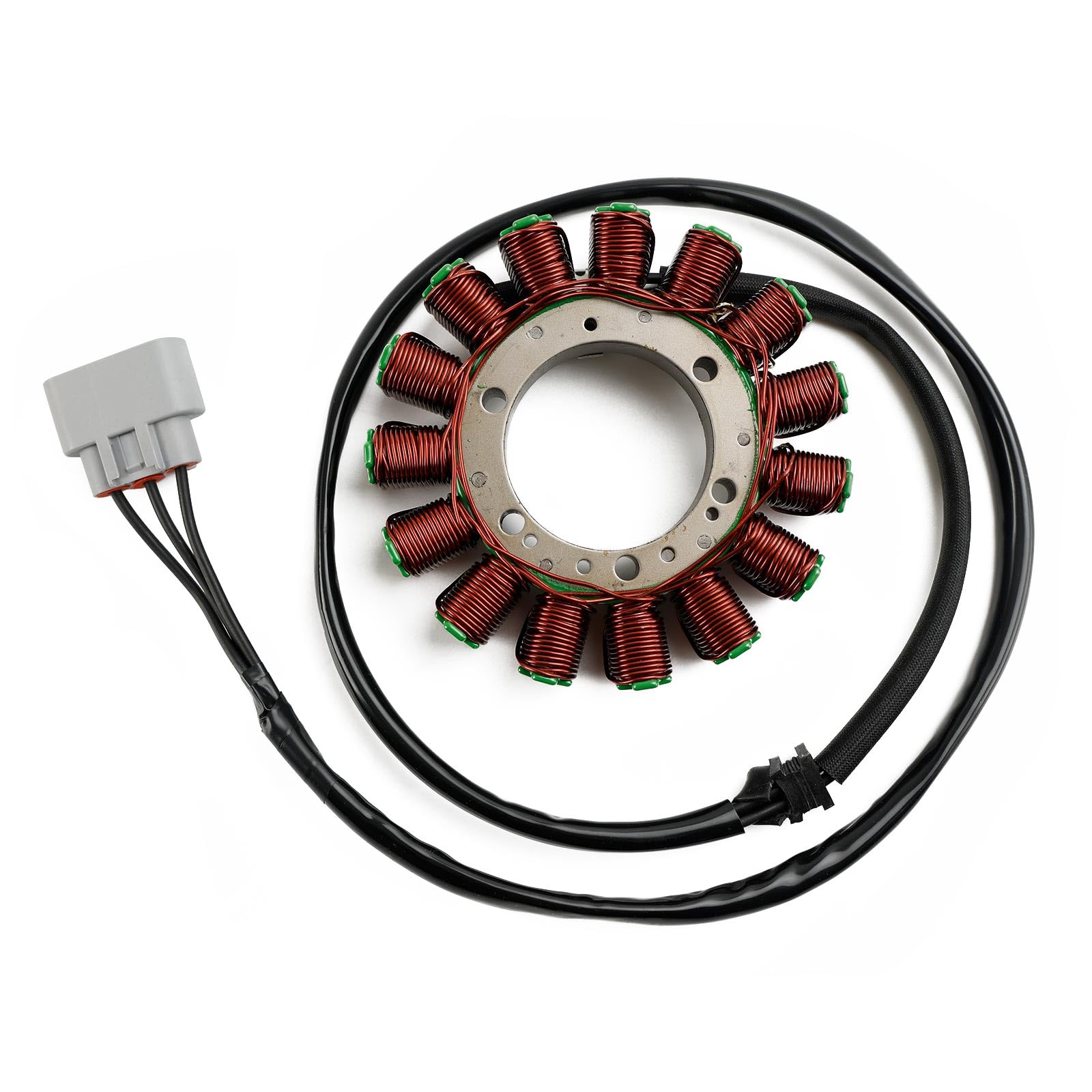 Areyourshop 15-polig Lichtmaschine Stator Fit für Tiger 800 / XC/XCA/XRT 674841 Bj 2011-2020 von Areyourshop