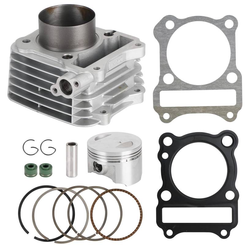 Areyourshop Cylinder Jug Kit 62mm 150cc Fit für Suzuki EN125 GN125 DR125 TU125 GZ125 VanVan 125 von Areyourshop