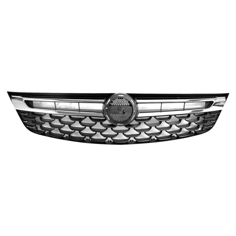 Areyourshop Black Chrome Front Bumper Grill Grille Fit for Vauxhall Astra K 2015-2019 Facelift von Areyourshop