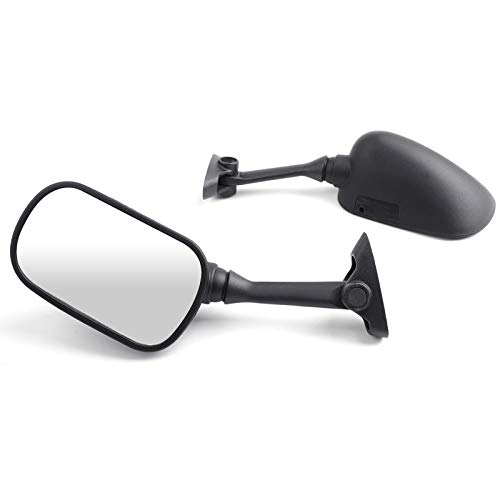 Areyourshop Black Racing Mirrors Fit for Suzuki GSXR GSX-R 600 750 1000 K1 K2 K3 2001 2002 2003 von Areyourshop