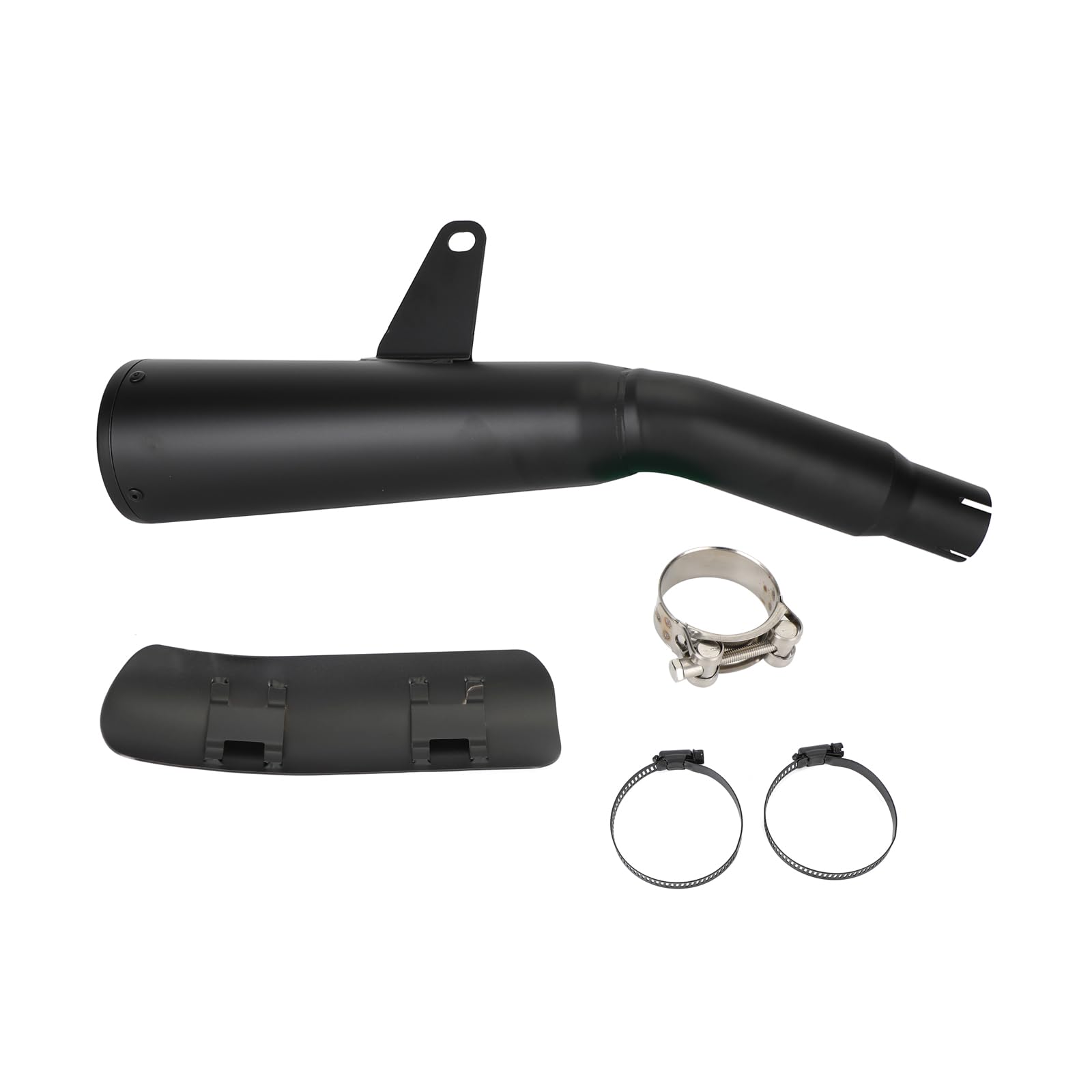 Areyourshop Exhaust Muffler Pipe Slip On Black Suitable for Honda Rebel Cm 1100 Cmx 1100 21-23 von Areyourshop