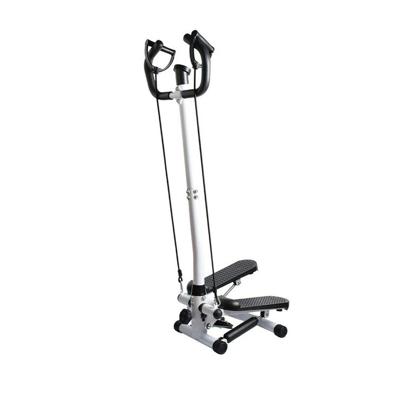 Areyourshop Fitness Stepper with Handrail, LCD Monitor & Adjustable Climb Height - Exercise Bike Cardio Exercise Machine for Full Body Workout von Areyourshop