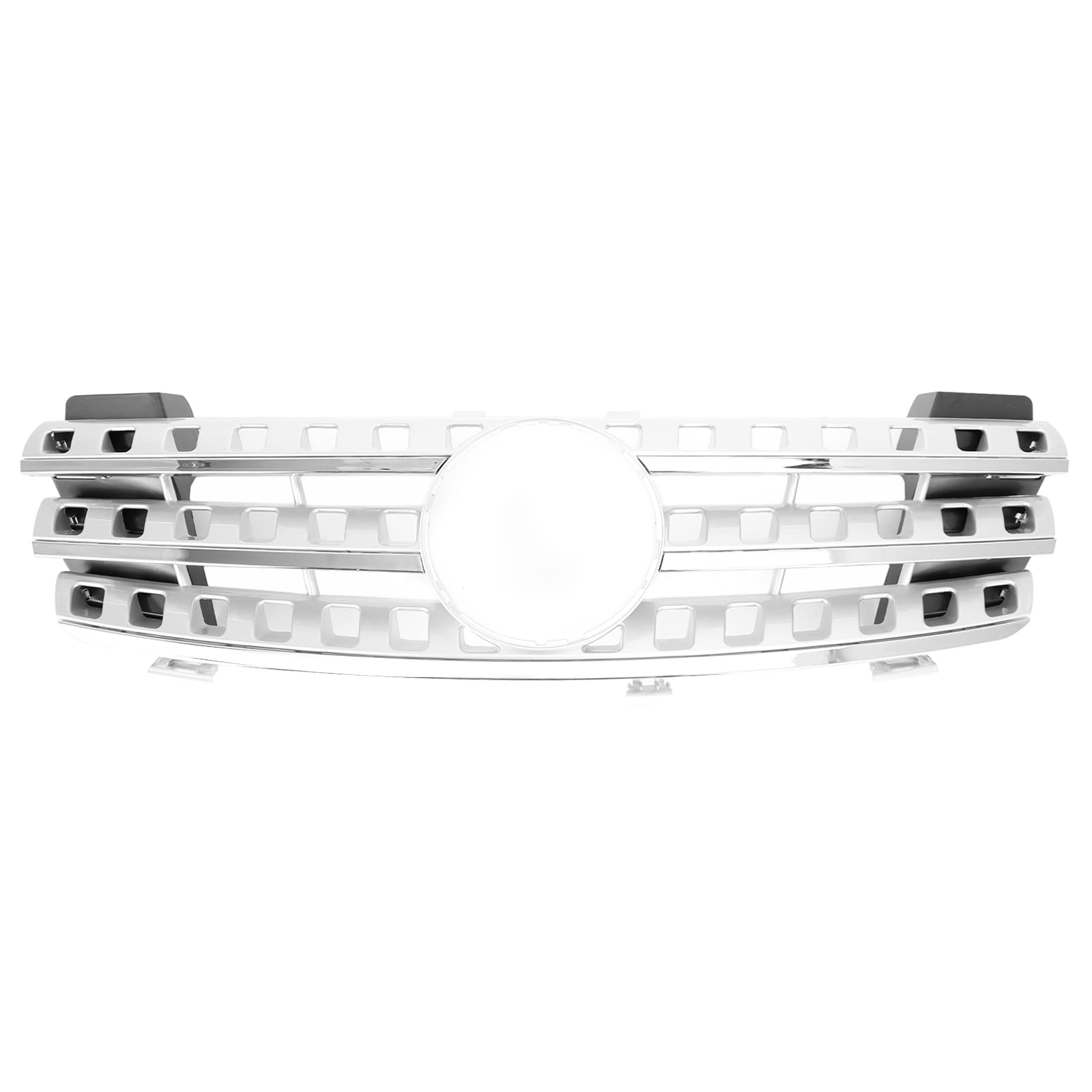 Areyourshop Front Bumper Grille Grill Fit for Mercedes-Benz ML-Class W164 2005-2008 Chrome von Areyourshop