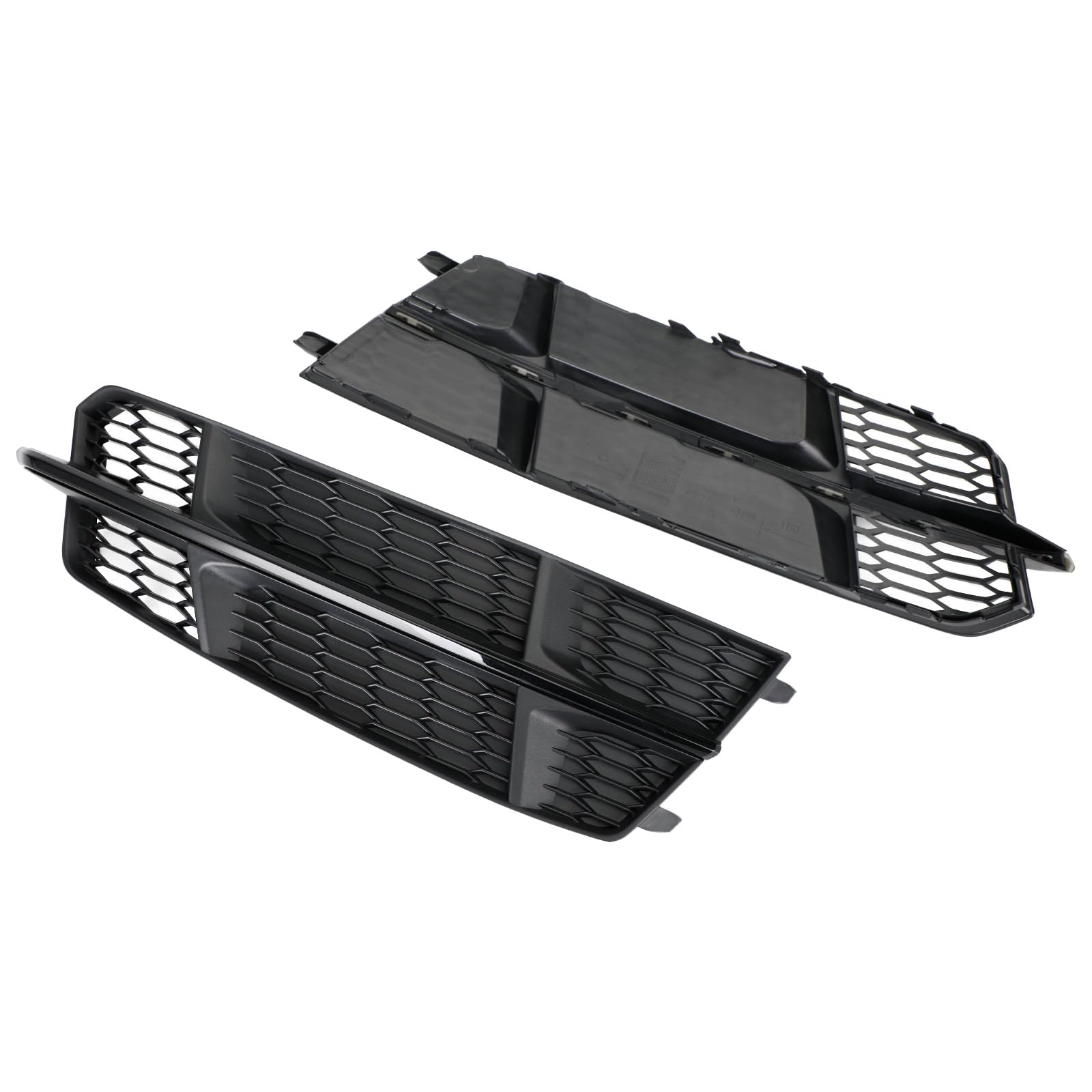 Areyourshop Front Bumper Lower Grille Grill Fit für Audi A6 C7 S-Line 2016-2018 Matt Black von Areyourshop