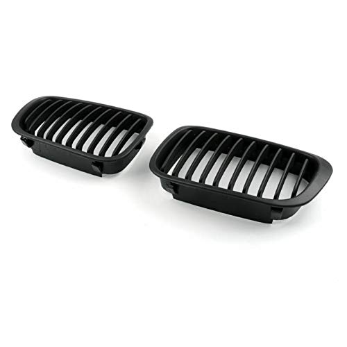 Areyourshop Front Fence Grill Kühlergrill ABS Black Mesh Fit für BMW E46 4D 1998-2001 3 Series von Areyourshop