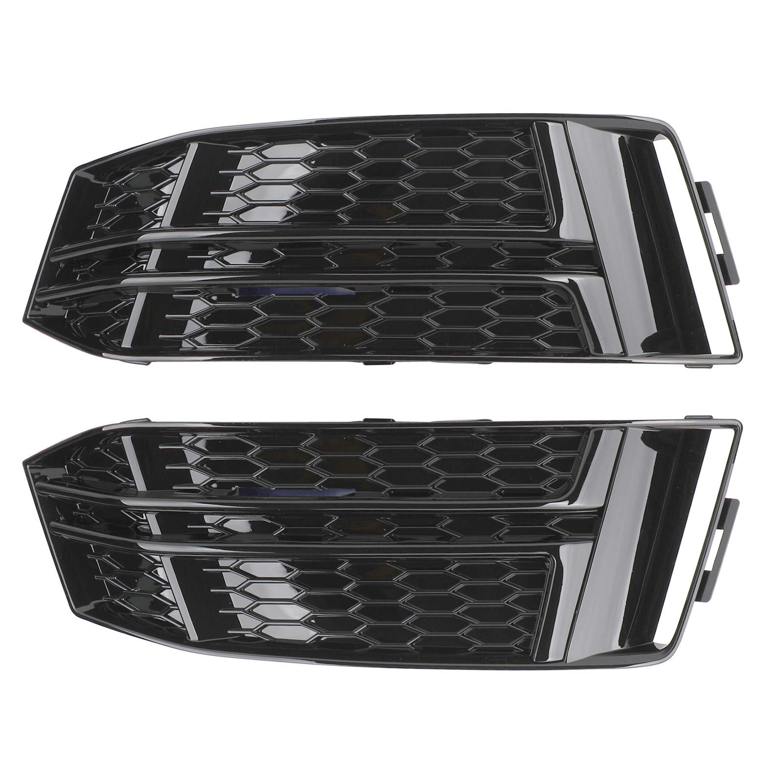 Areyourshop Front Nebelscheinwerfer abdeckung Fit für Audi A4 B9 S-LINE 2016-2018 Bumper Grille von Areyourshop