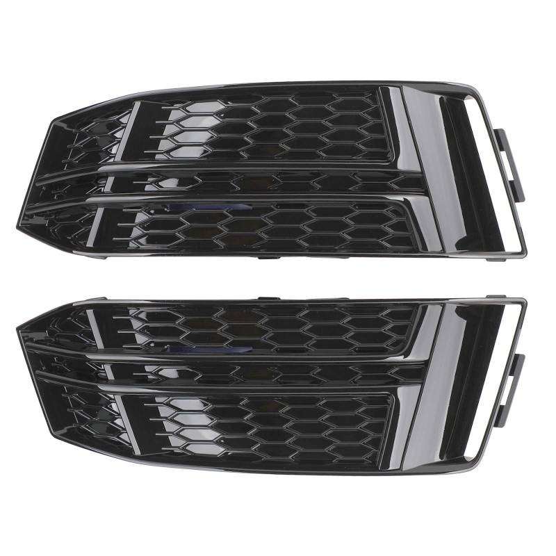 Areyourshop Front Nebelscheinwerfer abdeckung Fit für Audi A4 B9 S-LINE 2016-2018 Bumper Grille von Areyourshop