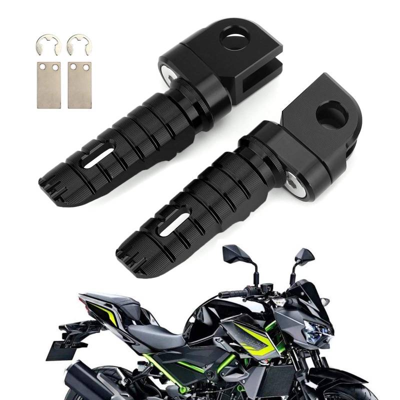 Areyourshop Fußstützen vorne Fußrasten Für Kawasa-ki Z300 Z400 Z800 Z650 Z900 Z1000 NINJA 650 von Areyourshop