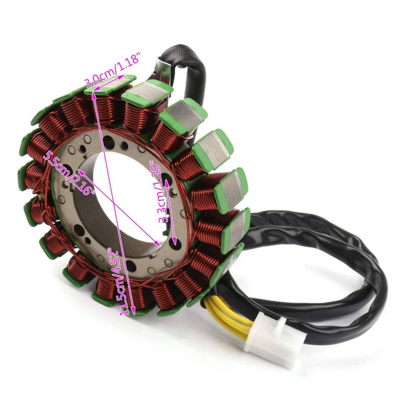 Areyourshop Generator Stator Coil Fit for Honda XLV600 XL600V Transalp 1987-1999 XL650V Transalp von Areyourshop