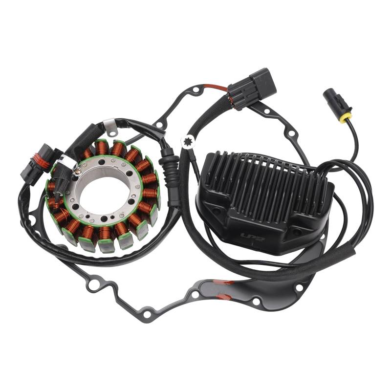 Areyourshop Generator Stator Regulator Rectifier & Gasket Fit for VRSC Fit for VRSCA V-Rod 2004-2007 von Areyourshop