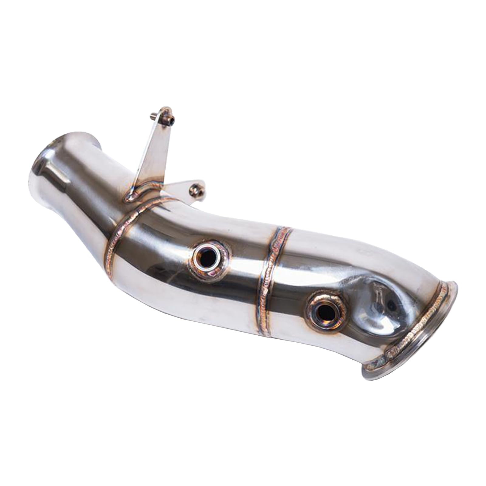 Areyourshop Hochleistungs-Downpipe Fit für BMW M135i, M235i, M2, 435i (2012-2016) – 4" Edelstahlrohr, CNC-gefertigte V-Band Flansche, Mehr Leistung, Schnellere Turbo-Spoolzeit von Areyourshop