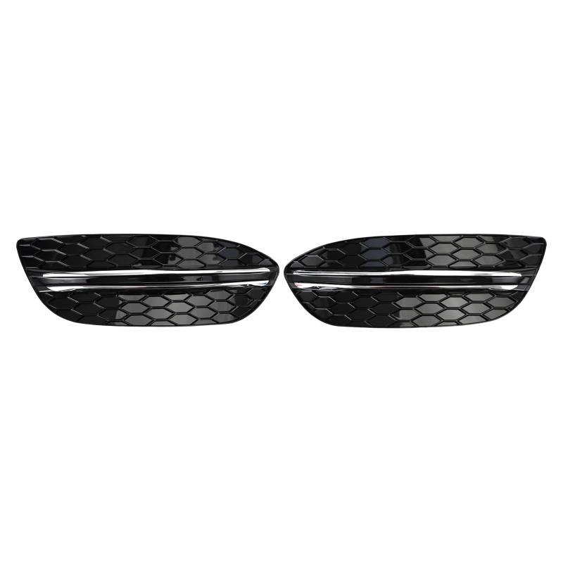 Areyourshop Honeycomb Front Fog Light Cover Fit für Mercedes Benz C-CLASS W205 2015-2018 Base von Areyourshop