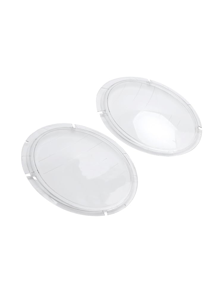 Areyourshop Left +Right Headlight Lens Plastic Cover Shell 63126911701 02 Fit for Mini Cooper von Areyourshop