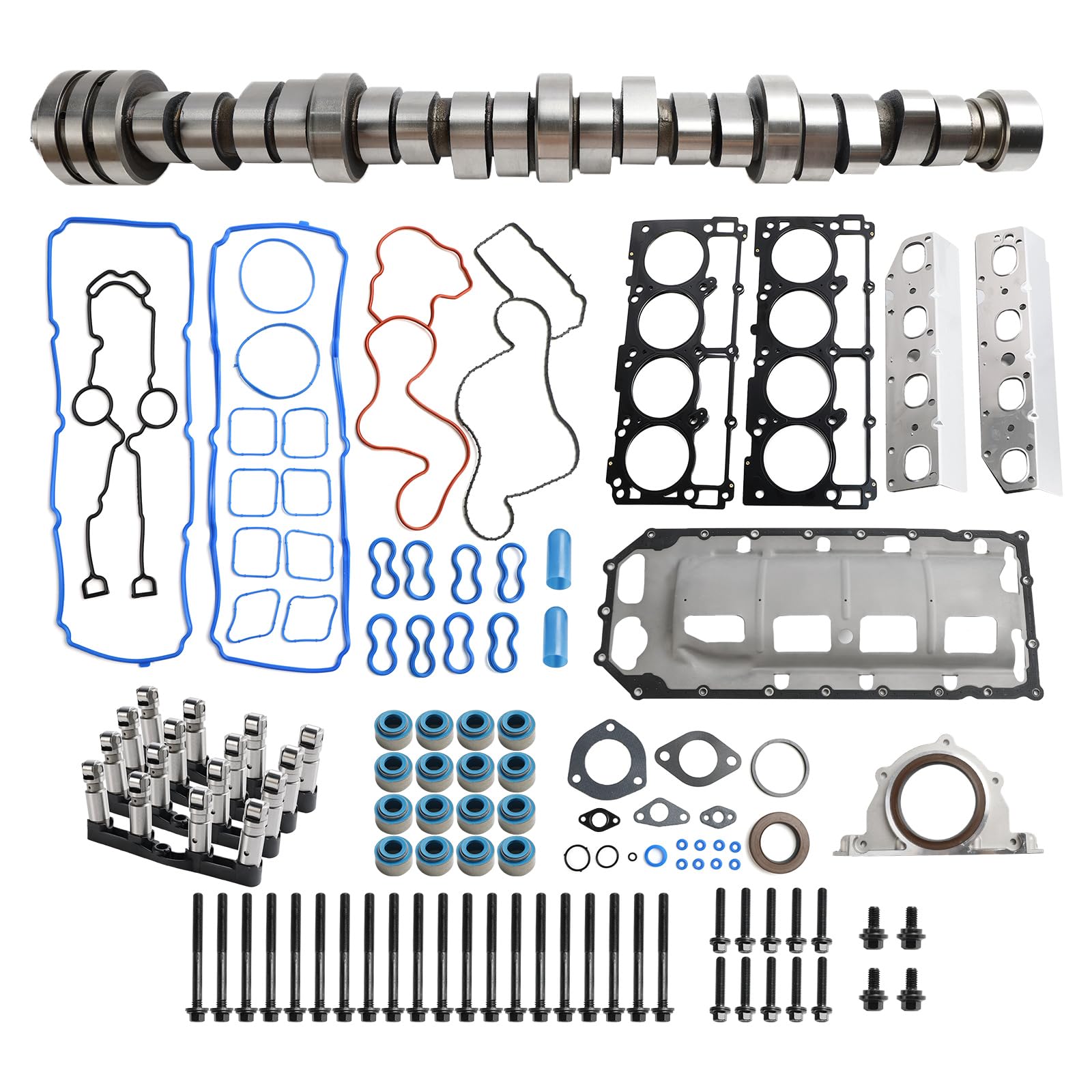 Areyourshop MDS Lifters & Gaskets & Camshaft Kit Fit for Ram 1500 5.7L 09-19 Hemi V8 Replacement von Areyourshop