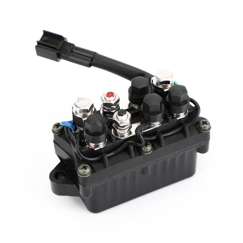 Areyourshop Motor Power Trim & Relais 2 Pin Fit für Yamaha Outboard 4 Stroke Engine 20HP-250HP,F150 & 250 25HP 40HP 50HP 60HP 75HP 90HP 63P-81950-00-00 von Areyourshop