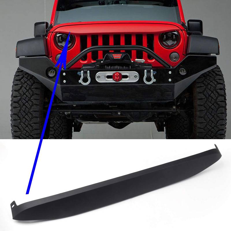 Areyourshop Nighthawk Light Brow Black Angry Frontgrill Look Fit für Wrangler JK 2007-2017 von Areyourshop