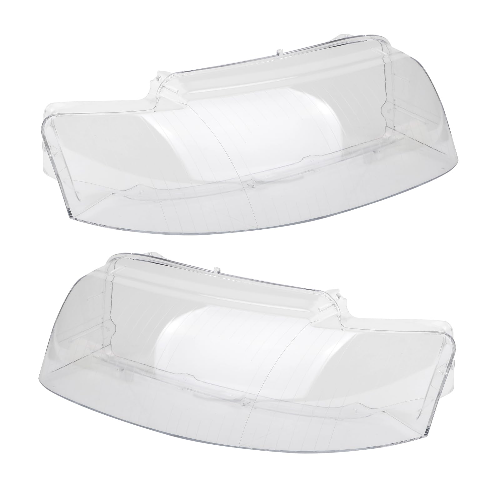 Areyourshop Pair Headlight Glass Headlamp Lens Cover L&R Fit for Audi A4 8E B6 2002-2004 von Areyourshop