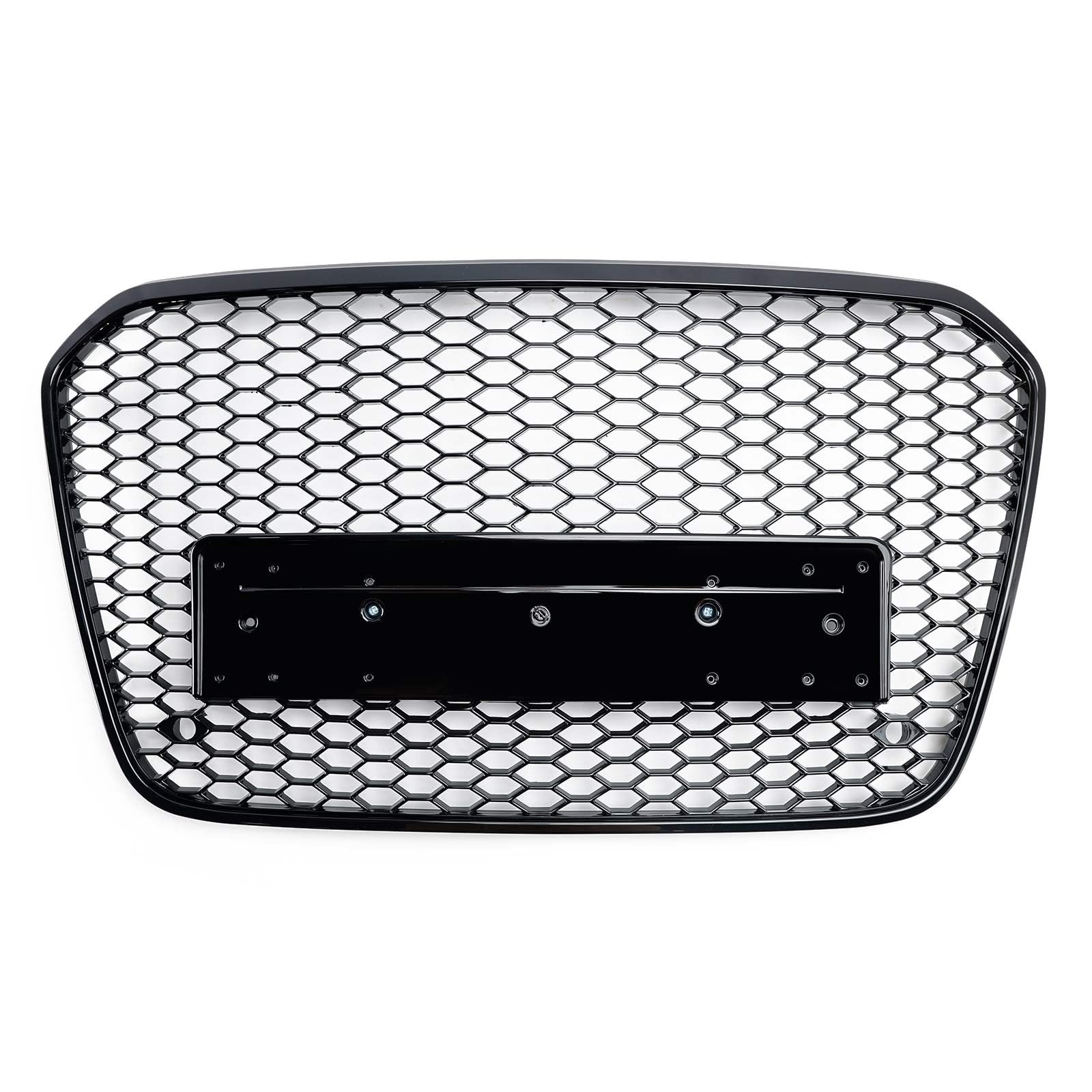 Areyourshop RS6 Style Honeycomb Front Bumper Grille Grill Fit for Audi A6 C7 S6 2012-2015 von Areyourshop