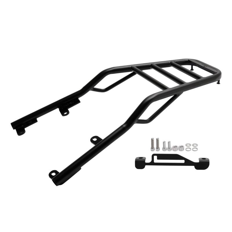 Areyourshop Rear Luggage Rack Black Carrier Support Fit für Honda NC750X NC 750X 750 X 2021-2023 von Areyourshop