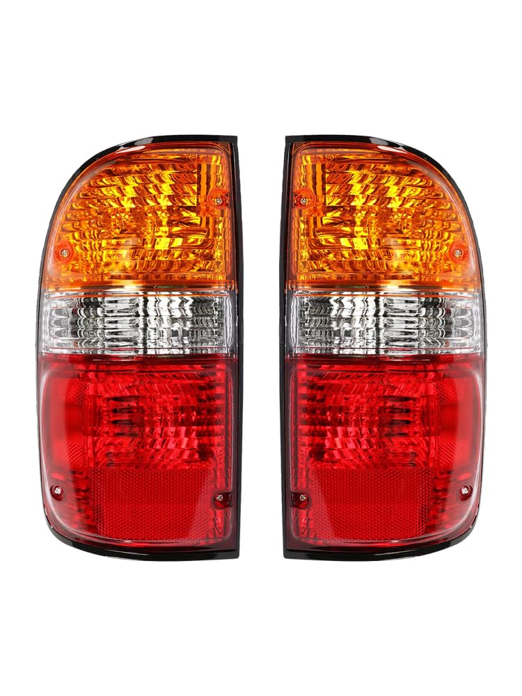 Areyourshop Rückleuchten 2PCS Rear Tail Lights Fit for Lamps Fit for Toyota Tacoma 2001-2004 W/Bulbs von Areyourshop