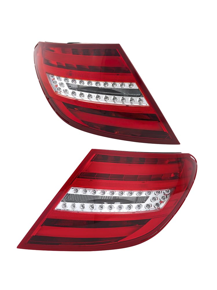 Areyourshop Rückleuchten L+R Tail Light 2049060603/4 Fit for Mercedes Fit for Benz W204 C250 C300 C350 C63 2011-2014 von Areyourshop