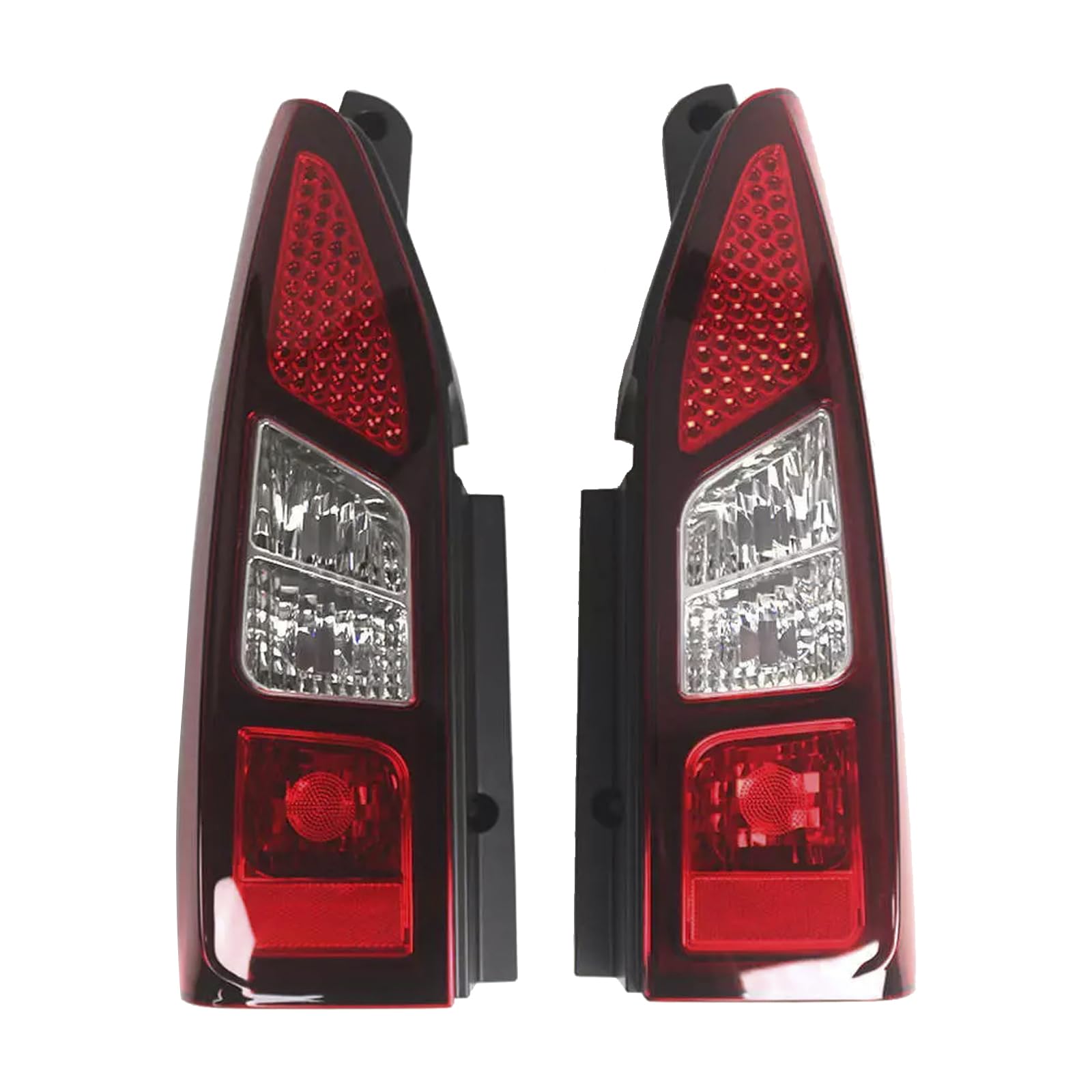 Areyourshop Rückleuchten Left+Right Tail Rear Light Assembly Fit for Peugeot Partner Fit for Citroen Fit for Berlingo von Areyourshop