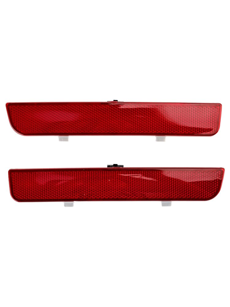 Areyourshop Rücklichtzubehör 2X Red Rear Bumper Reflector Stop Brake Light Fit for Range Rover L322 Freelander 2 von Areyourshop