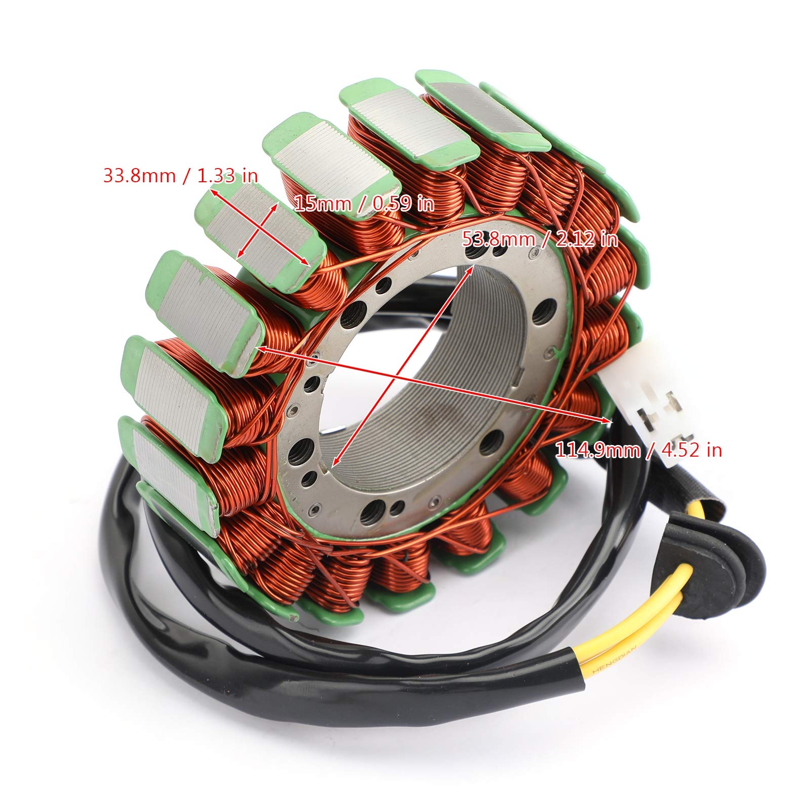 Areyourshop Stator Generator Magneto Suitable for Aprilia Pegaso 650 I.e.280W 1995-2004 AP0296410 von Areyourshop