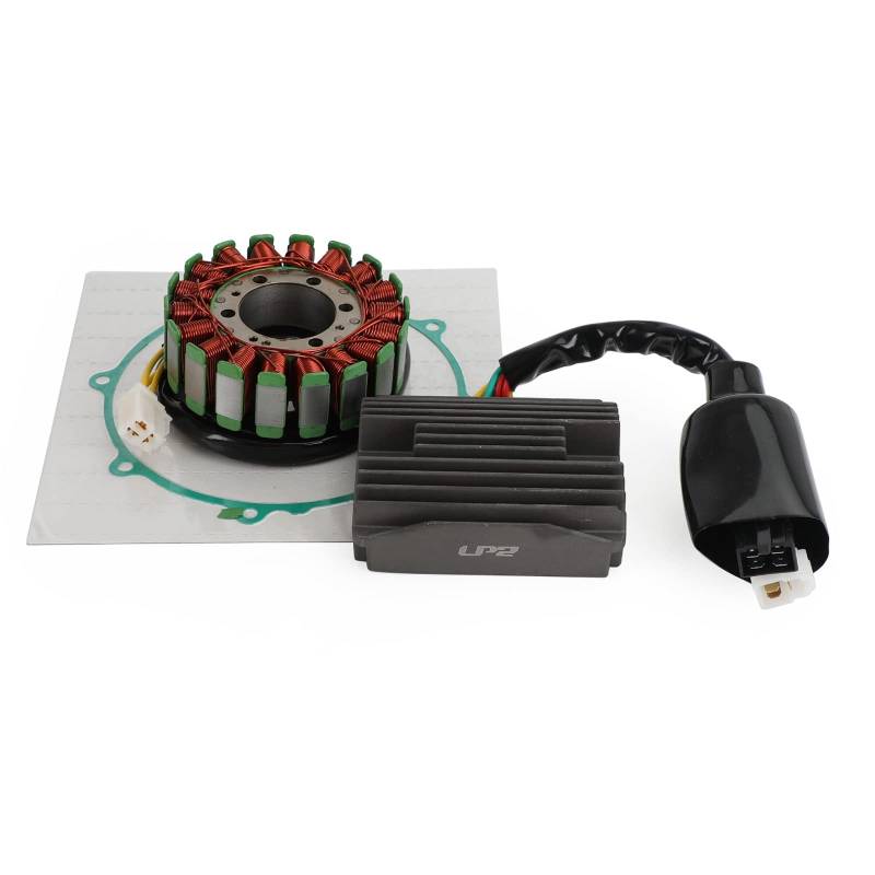 Areyourshop Stator mit Regler und Dichtung Set Fit für Honda VFR 800 FI RC46, VFR800 1998-1999 von Areyourshop