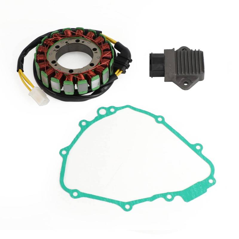 Areyourshop Magneto Coil Stator+Voltage Rectifier+Gasket fit für Honda CBR900RR CBR919RR 96-1999 von Areyourshop