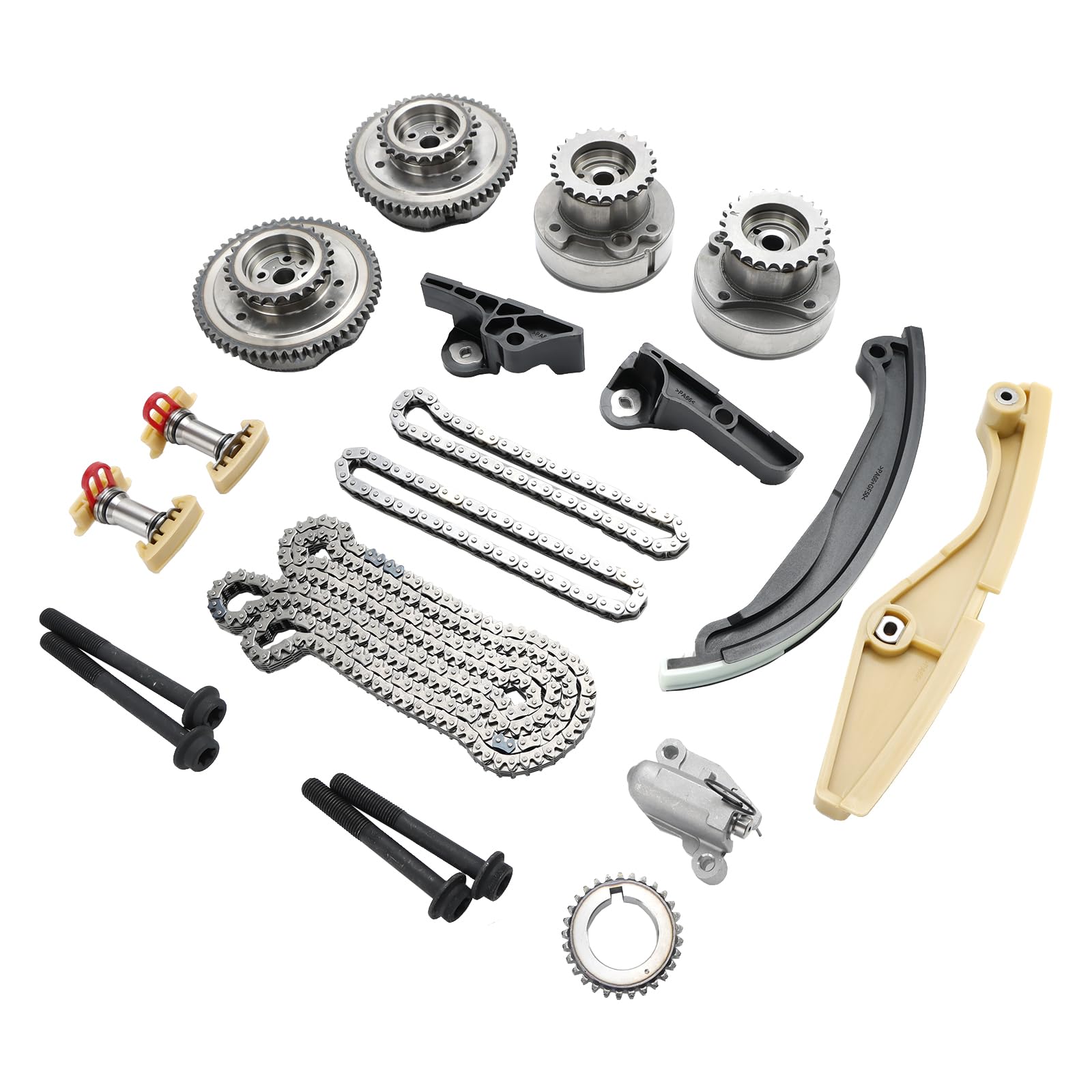 Areyourshop Timing Chain Kit Fit for Ford Lincoln Taurus Transit F-150 3.3L 3.5L AT4Z6L266B von Areyourshop