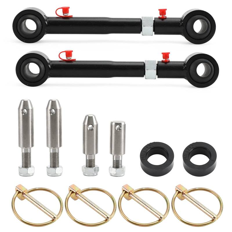 Areyourshop Trennen des Vorderen Stabilisators Für 2007-2021 Fit für Jeep Wrangler JK JL 2.5-6”Lift von Areyourshop