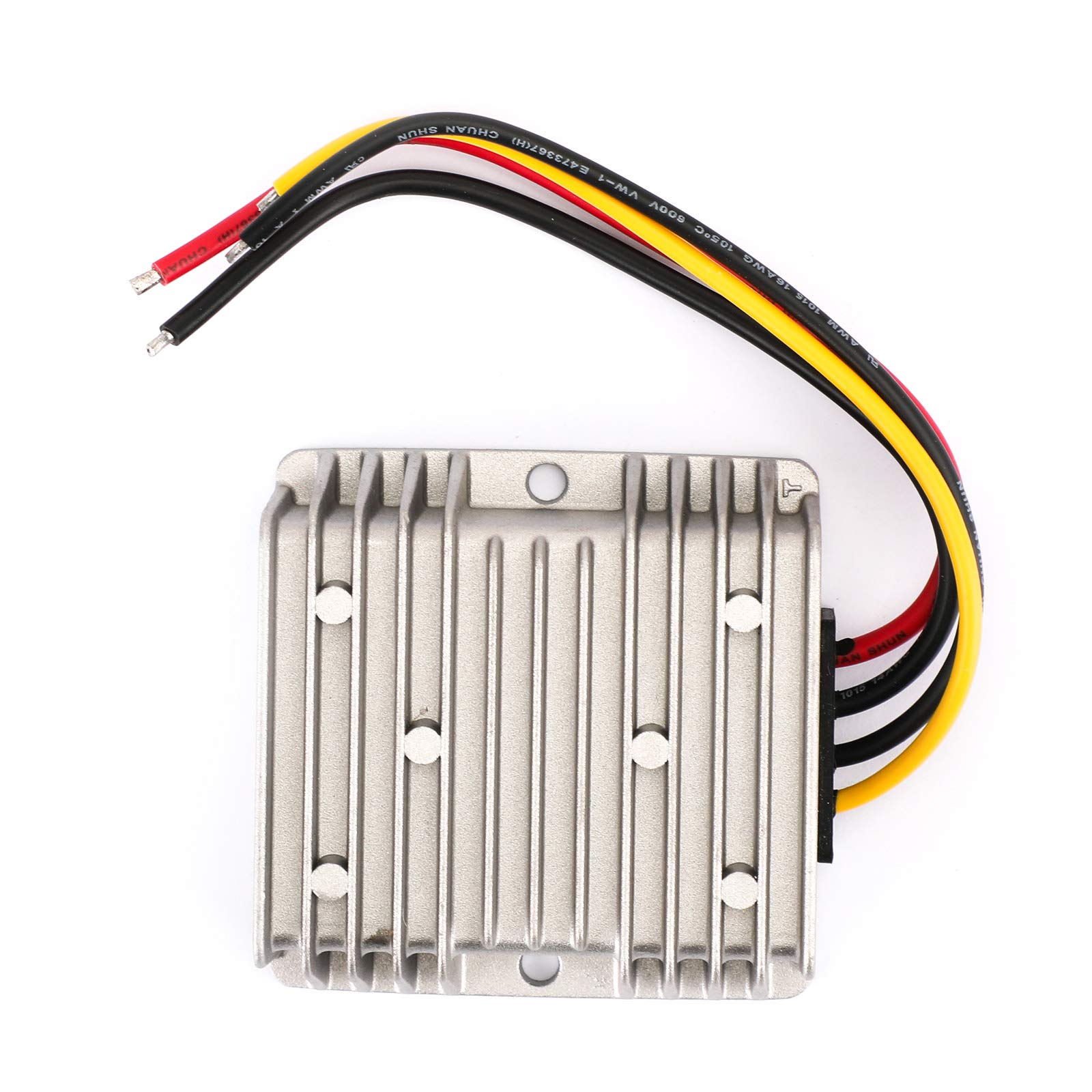 DC-DC Spannungswandler 12V-28V 8A Boost Step-Up Converter Modul – Wasserdicht IP68, Aluminiumgehäuse, Überstromschutz, Einfache Installation von Areyourshop