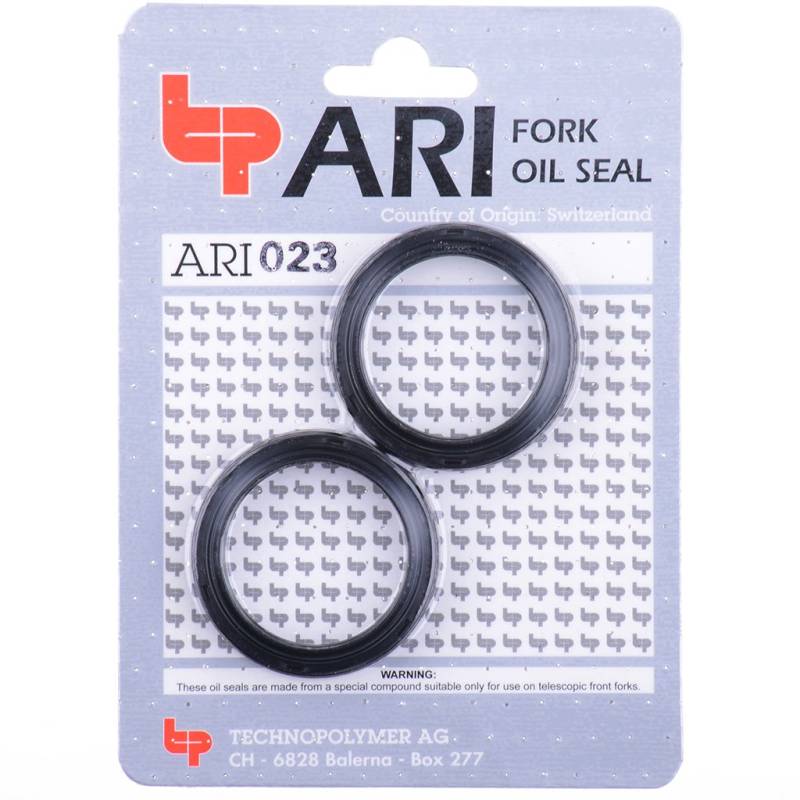 Gabelsimmerringe ARI023 Set Gabeldichtringe 40x52x10/10.5 RS 250 LD River 500 3G 750 SS Carenata von Technopolymer ARI