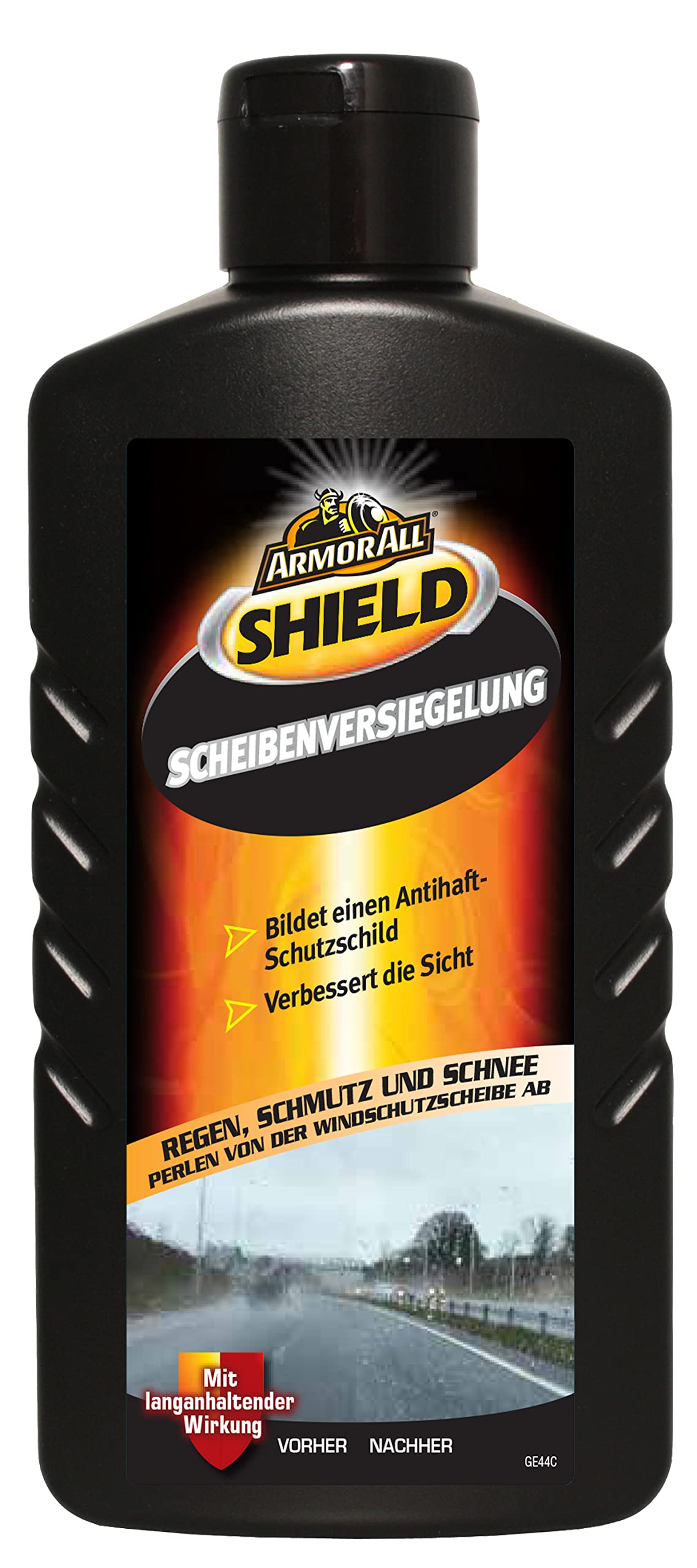 Armor All 20200L ALL SHIELD Scheibenversiegelung 200 ml GAA20200GE, regenabweisend, schmutzabweisend, schneeabweisend von Armor All