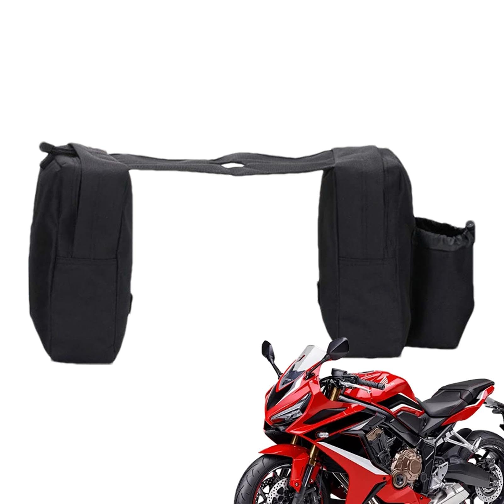 Arrovarp Tankrucksäcke für Motorräder, Motorrad-Hecktasche,MotorradtascheMotorrad-Aufbewahrungstasche | Rutschfeste Satteltaschen-Handytasche, Motorrad-Rücksitztasche, vordere Tanktasche, wasserdicht, von Arrovarp