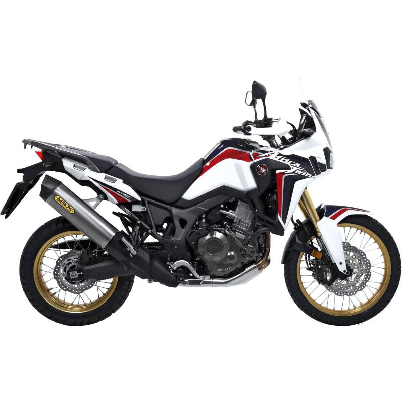 Arrow Exhaust Race-Tech Auspuff für CRF 1000 L Africa Twin Titan/Carbon von Arrow Exhaust