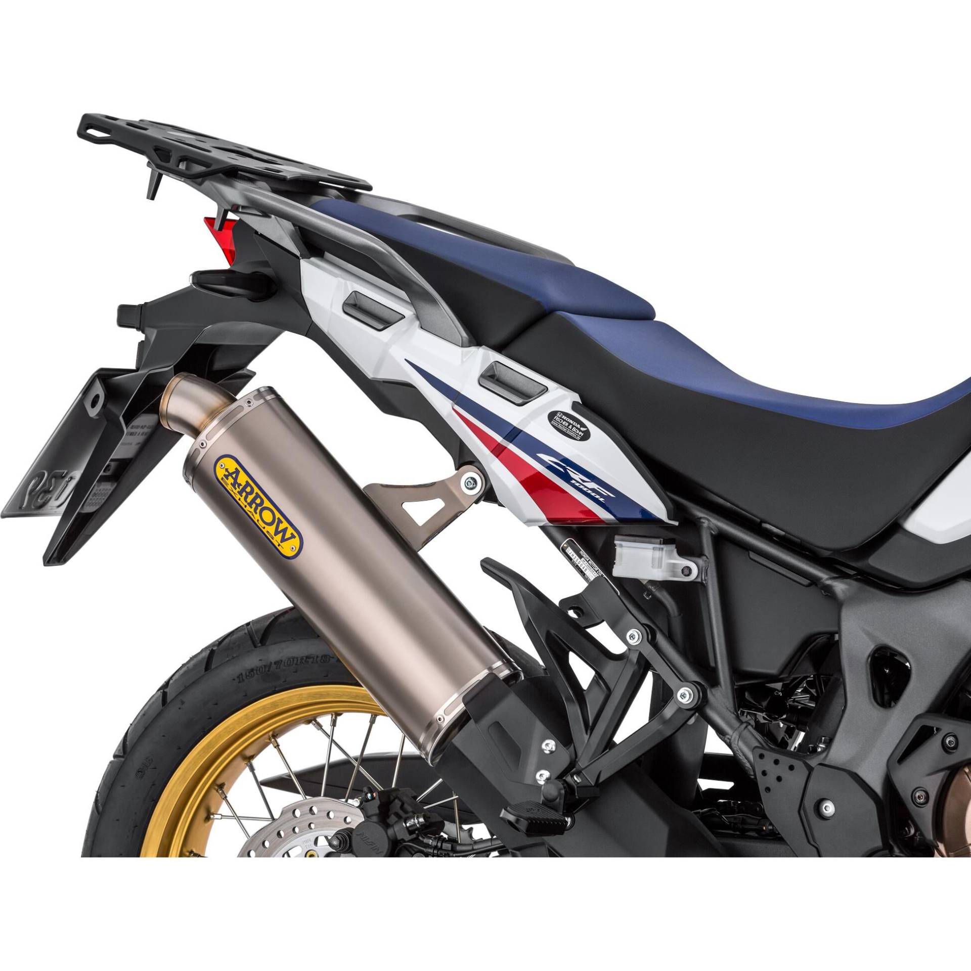 Arrow Exhaust Race-Tech Auspuff für CRF 1000 L Africa Twin Titan/Edelstahl von Arrow Exhaust