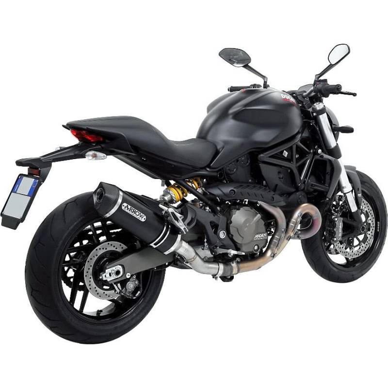 Arrow Exhaust Race-Tech Auspuff für Duc Diavel/Monster Alu schwarz/Carbon von Arrow Exhaust