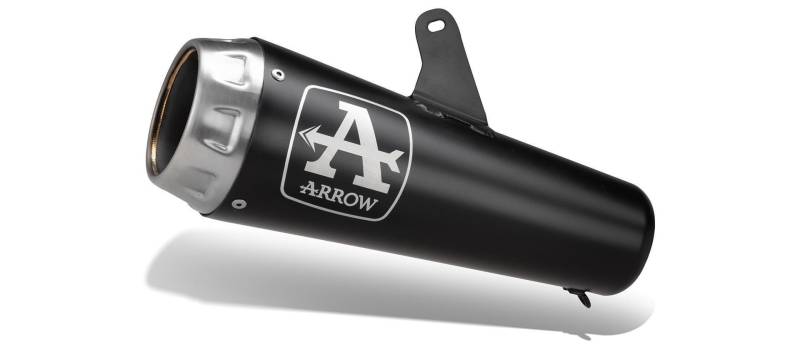 Sport Auspuff Arrow Pro-Race BLACK Honda CBR 500 R Bj.2024-2025 EURO5+ / PC70 eintragungsfrei + ABE von Arrow